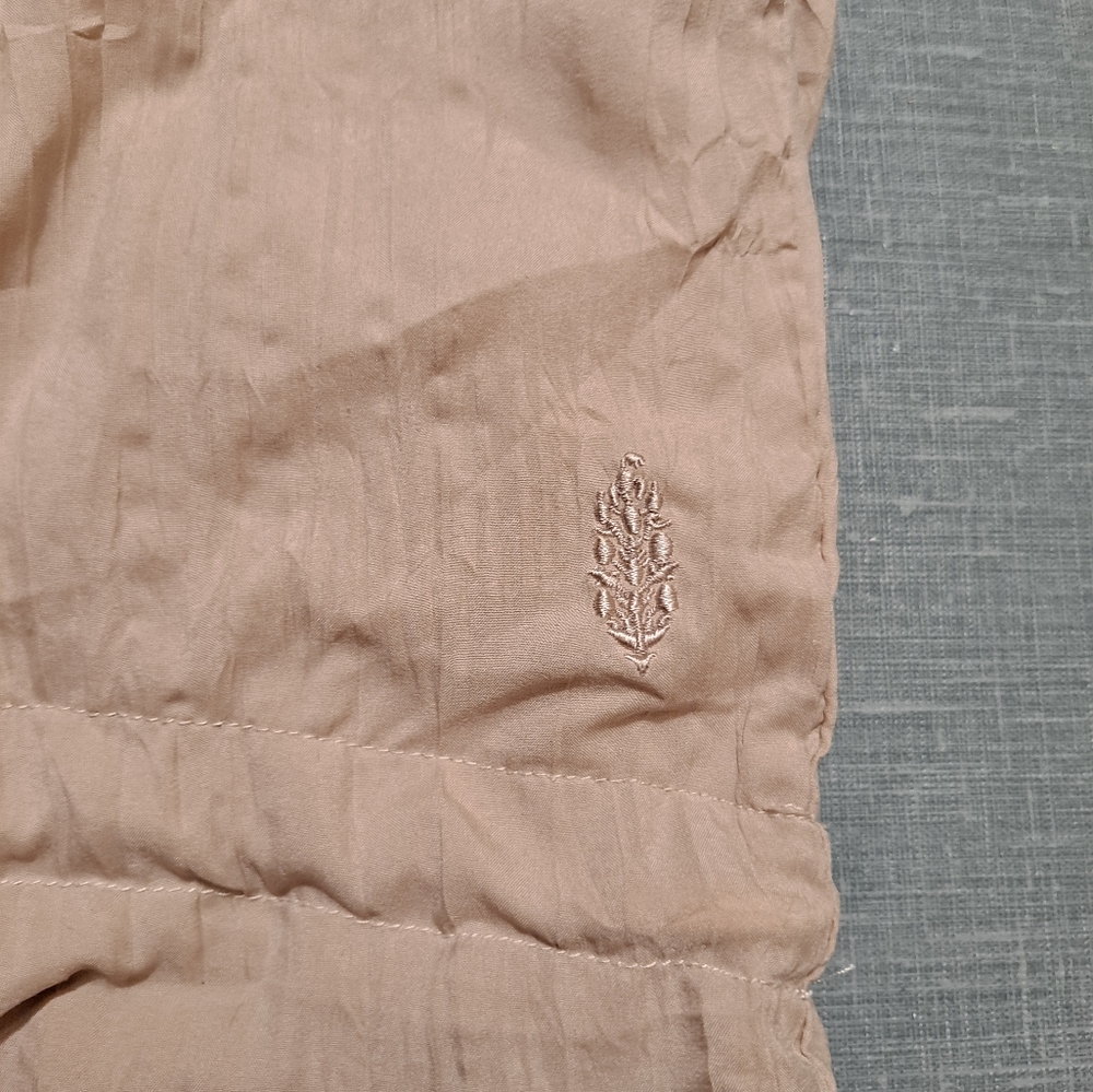 Free People Movement Women's Tan & White Lets Go Out Pullover Jacket Size Smal - Picture 9 of 13
